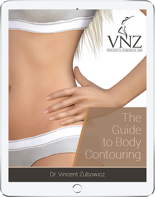 The Guide to Body Contouring Shown on Tablet