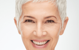 Closeup of Older Woman's Face