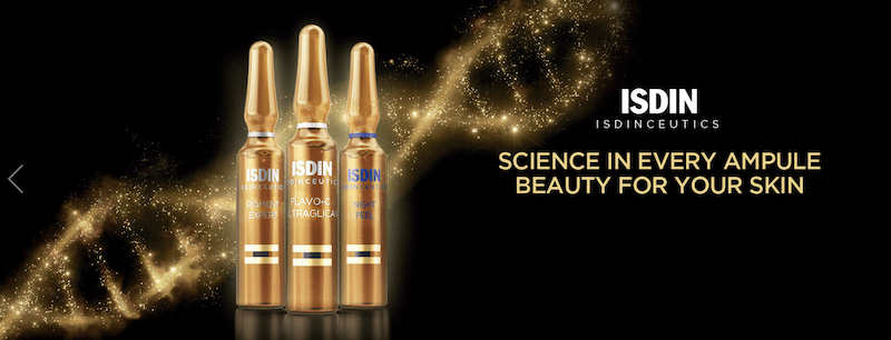 ISDIN Isdinceutics Skin Products With Gold Dust Skin Care Products | Dr Vincent N. Zubowicz, MD